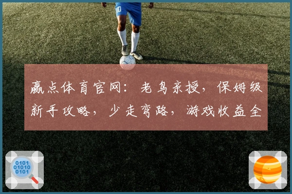 赢点体育官网：老鸟亲授，保姆级新手攻略，少走弯路，游戏收益全拉满！